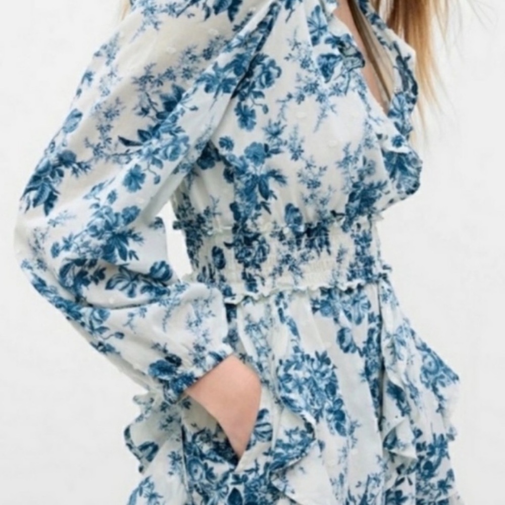 Sold Out Gap x LoveShackFancy Floral Mini Dress - Picture 2 of 6